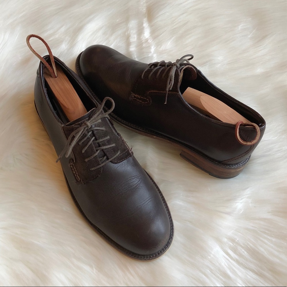 Ben Sherman Dark Brown Leather Oxfords 8 - Picture 13 of 13